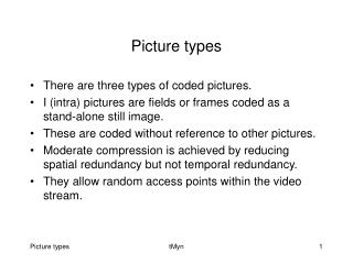 Picture types