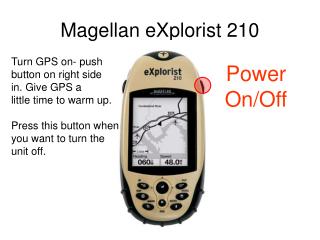 Magellan eXplorist 210