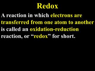 Redox