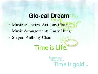 Glo-cal Dream