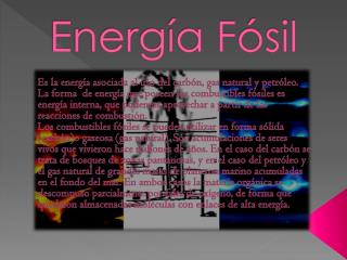 Energía Fósil