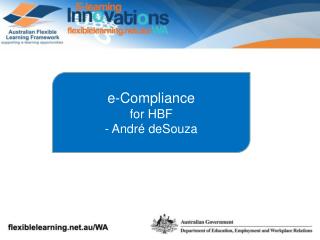 e-Compliance for HBF - André deSouza