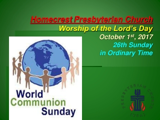 Gathering Around the WORD Call To Worship