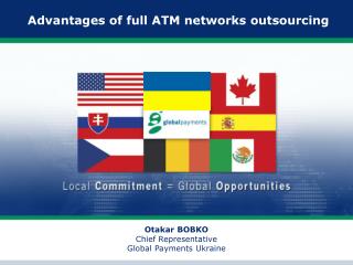 Advantages of full ATM networks outsourcing
