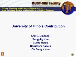 University of Illinois Contribution