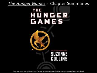 The Hunger Games - Chapter Summaries