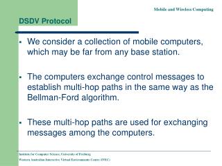 DSDV Protocol