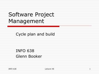 Software Project Management
