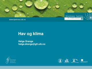 Hav og klima