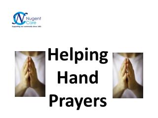Helping Hand Prayers