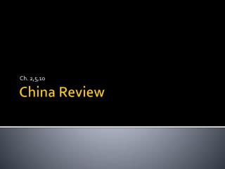 China Review