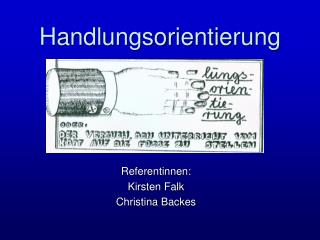 Handlungsorientierung