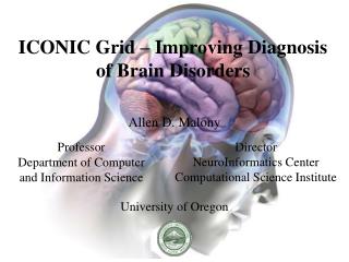 ICONIC Grid – Improving Diagnosis of Brain Disorders