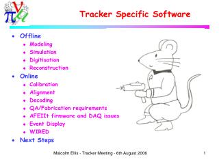 Tracker Specific Software