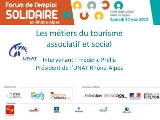 Les métiers du tourisme associatif et social