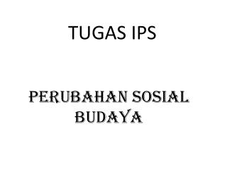 TUGAS IPS