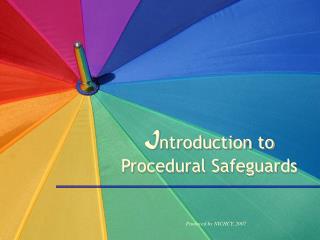 I ntroduction to Procedural Safeguards
