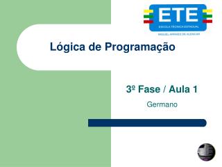 Lógica de Programação