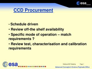CCD Procurement