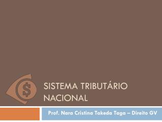 Sistema Tributário nacional