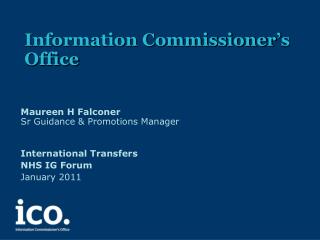 Information Commissioner’s Office