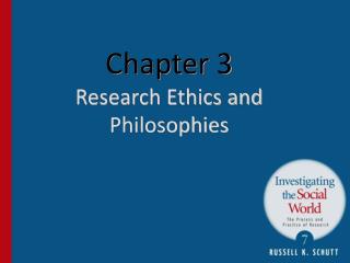 Chapter 3 Research Ethics and Philosophies