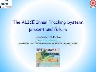 The ALICE Inner Tracking System: present and future Vito Manzari – INFN Bari