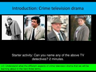 Introduction: Crime television drama