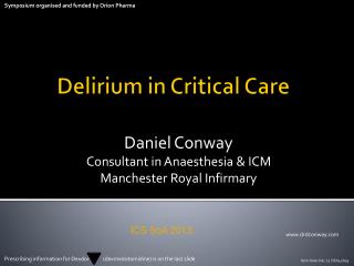 Delirium in Critical Care