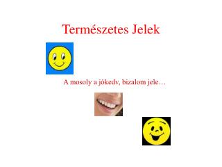 Természetes Jelek