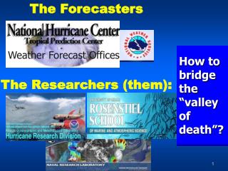 The Forecasters The Researchers (them):
