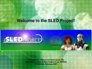Welcome to the SLED Project!