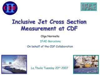 Inclusive Jet Cross Section Measurement at CDF