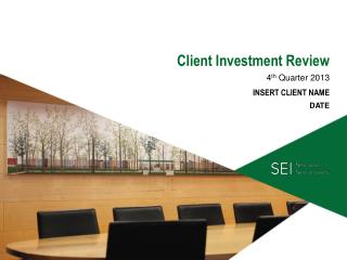C lient Investment Review