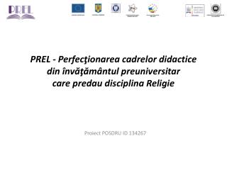 Proiect POSDRU ID 134267