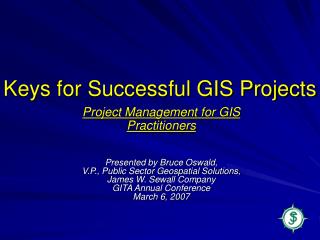 Keys for Successful GIS Projects