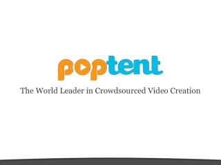 The World Leader in Crowdsourced Video Creation