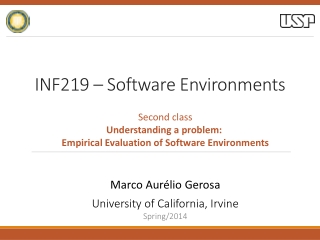 INF219 – Software Environments