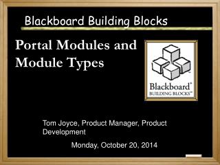 Blackboard Building Blocks