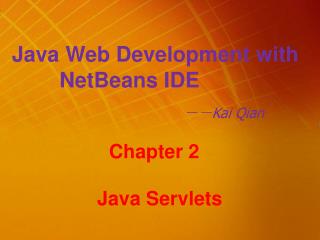 Java Web Development with NetBeans IDE