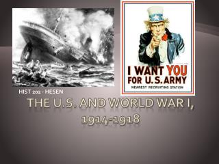 The U.S. and World War I, 1914-1918