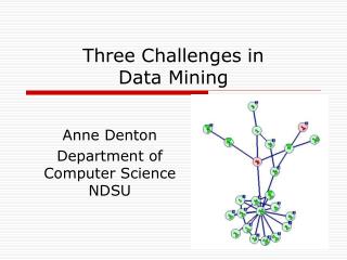 Three Challenges in Data Mining