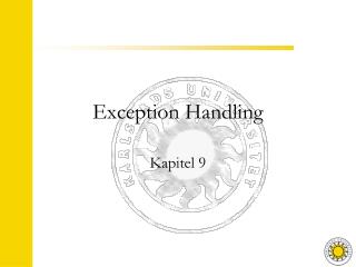 Exception Handling