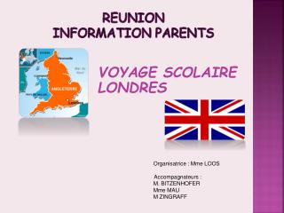 REUNION INFORMATION PARENTS