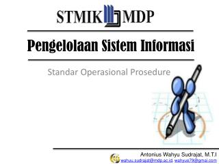Standar Operasional Prosedure