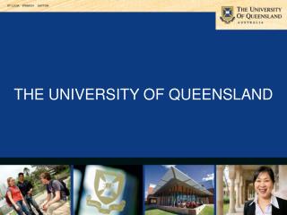 THE UNIVERSITY OF QUEENSLAND