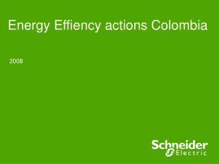 Energy Effiency actions Colombia