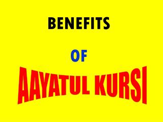 AAYATUL KURSI