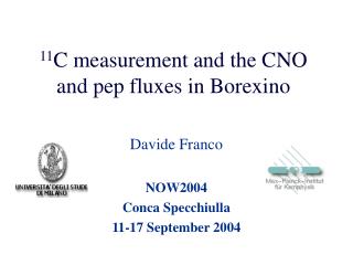 11 C measurement and the CNO and pep fluxes in Borexino