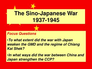 The Sino-Japanese War 1937-1945